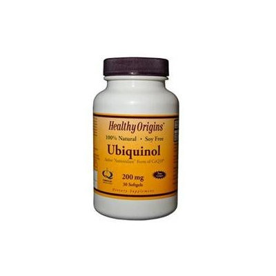 Healthy Origins - Ubiquinol Kaneka QH 200 mg. - 30 Softgels