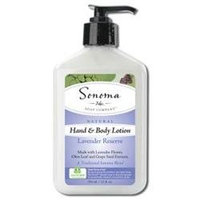 Hand & Body Lotion, Lavender Reserve, 12 oz, Sonoma Soap Company