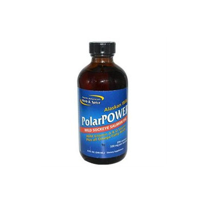 North American Herb & Spice PolarPower Wild Sockeye Salmon Oil - 8 fl oz