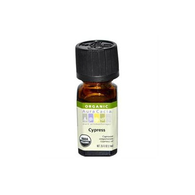 Frontier Natural Products Co-op 190817 Cypress, Essential Oil, ORGANIC, .25 oz. bottle
