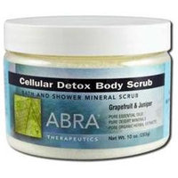 Abra Therapeutics Cellular Detox Body Scrub Grapefruit & Juniper - 10 oz