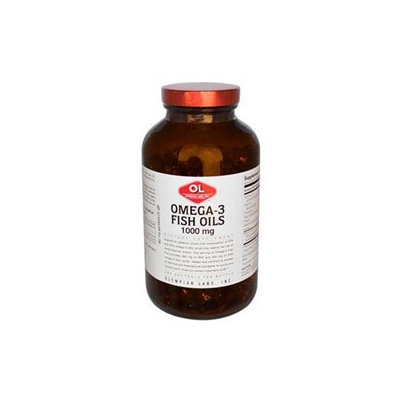 Olympian Labs Omega-3 Fish Oils 1000mg, 240 softgels