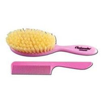 Ambassador Hairbrushes, Baby Brush & Comb Pink 5129 1 Hairbrush