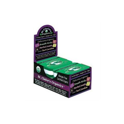 St. Claires B32308 St Claires Organics Breath Mints Spearmint -6x1.5oz