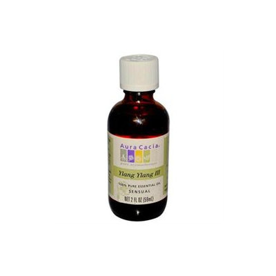 Frontier Aura Cacia Essential Oil Ylang Ylang III 2 fl oz