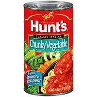 Hunt's Hunts Chunky Vegetable Pasta Sauce, 26-Ounce (Pack of 12)