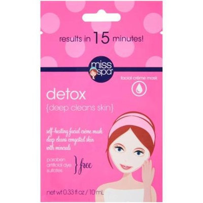 Placeholder Miss Spa Facial Creme Mask Detox, 0.33 fl oz