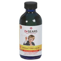 Dr Sears Dr. Sears Go Fish Children's Omega-3 DHA Liquid, Strawyberry-Lemon, 4-Ounce Bottle