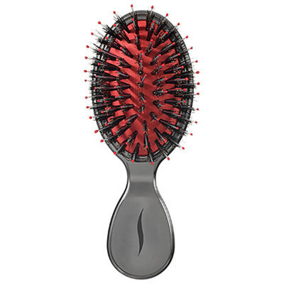 SEPHORA COLLECTION Luxe Combo Travel Brush Gunmetal