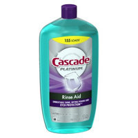 Cascade Platinum Rinse Aid Regular Scent 16 oz