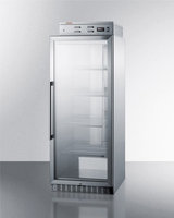 Summit PHC115G Puretherm Blanket Warming Cabinet with Digital Thermostat Chrome Shelves in Stainless Steel
