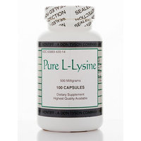 Pure L-Lysine 500 mg 100 caps by Montiff