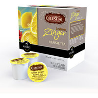 Green Mountain Celestial Lemon Zinger K-Cups Herbal Tea
