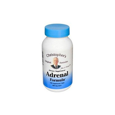 Dr.christopher's Formulas Dr. Christopher's Original Formulas - Adrenal Formula - 100 Vegetarian Capsules