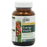 Gaia Herbs Energy Vitality, Vegetarian Liquid Phyto-Capsules