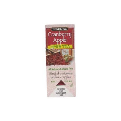Bigelow Tea 10400 Cranberry Apple Herbal Tea 28/box