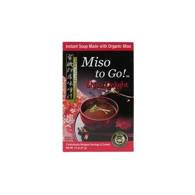 Gold Mine Natural Food Co. Japan Gold Miso to Go, Shiso Delight, 6 Count