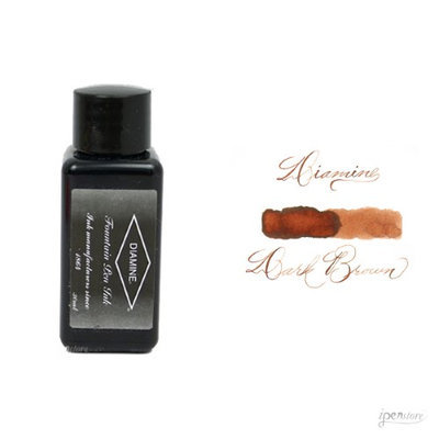 Diamine 30 ml Bottle Fountain Pen Ink, Dark Brown