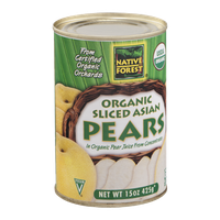 Native Forest Organic Sliced Asian Pears