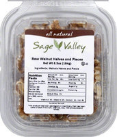 Sage Valley Usa. Nut Wlnt Cmbo Hvs Pcs Raw -Pack of 6
