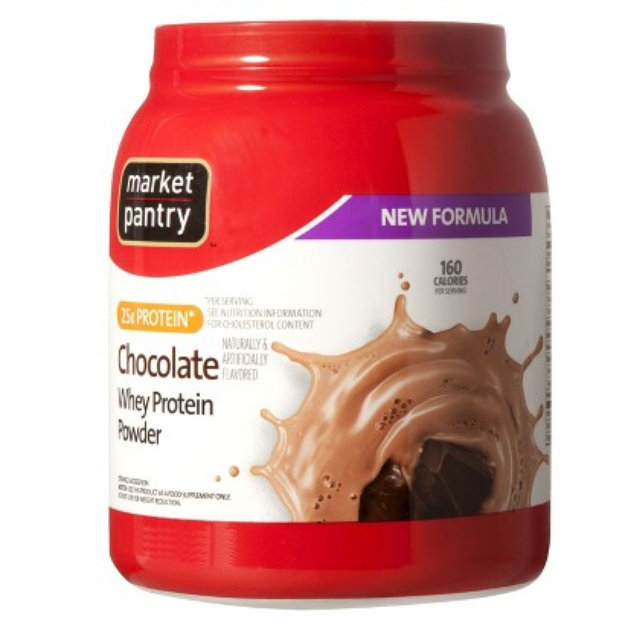 market pantry Market Pantry Chocolate Whey Protein Powder 32 oz