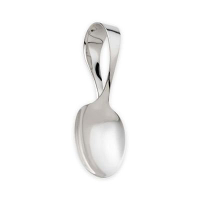Reed & Barton Sterling - Baby Gifts - Curved Handle Spoon Bristol