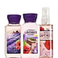 Bath & Body Works French Lavender & Honey Travel Size Body Care Bundle