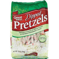 Great Value Dipped Peppermint Pretzels 12oz