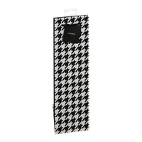 True Houndstooth Wine Bag