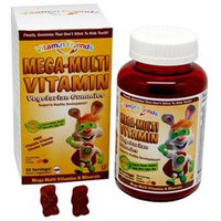 tural Burst Vitamin Friends GuMulti - MegaMulti Vitamin, Minerals Kosher Pectin Gummies