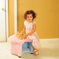Fantasy Furniture Cat Silhouette Faux Pet Bed