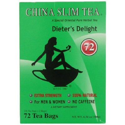 China Slim Dieter's Tea Delight, Large, 72-Count