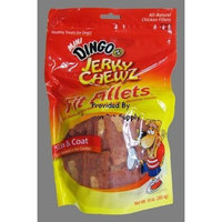 United Pet Group DINGO BRAND 156403 Mini Jerky Chews Skin/Coat Aid Fillets for Pets, 10-Ounce