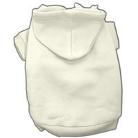 Mirage Dog Supplies Blank Hoodies Cream Xl (16)