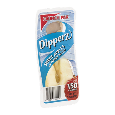 Crunch Pak Dipperz Sweet Apples with Peanut Butter