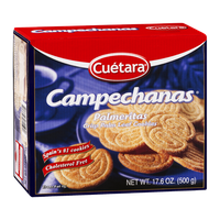 Cuetara Campechanas Palmeritas Crisp Palm Leaf Cookies