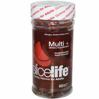 Hero Nutritionals Hero Nutritional Products Slice of Life Multi + Natural Fruit Flavors 60 Gummy Slices 60 Pack
