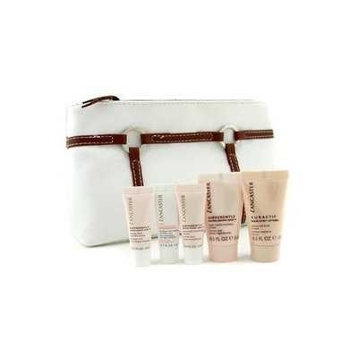 Differently Travel Set: Elixir + Eye Cream + SKincare Brush + Night Cream + Body Cream + Bag - Lancaster - Travel Set - 5pcs+1bag