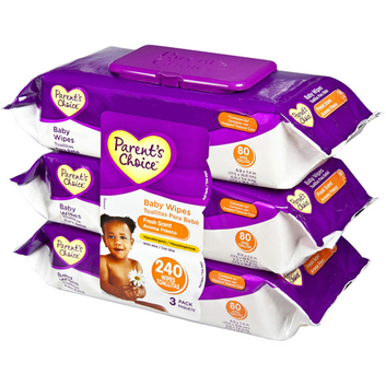 Parent's Choice Fresh Scent Flip-Top Baby Wipes