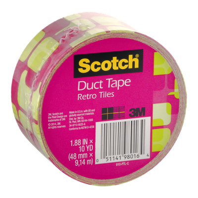 Scotch Duct Tape Retro Tiles