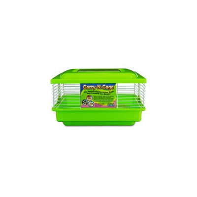 WARE Green Carry-N-Cage Small Animal Habitat, 11 L X 9 W X 7 H