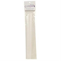 Cylinder Works 0409912 Candles, Paraffin, White - 2 Pk