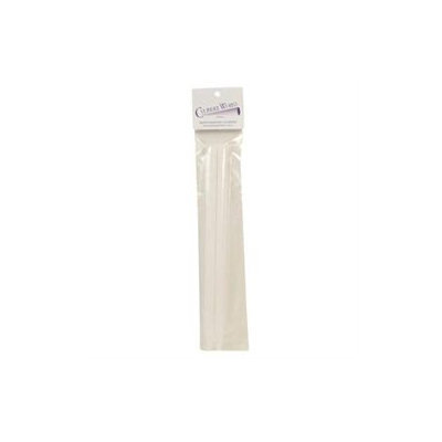 Cylinder Works 0409912 Candles, Paraffin, White - 2 Pk