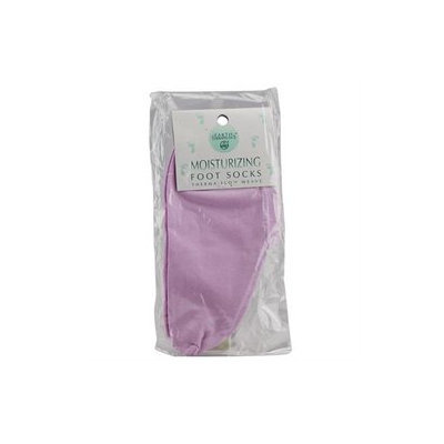Earth Therapeutics - Moisturizing Foot Socks Lavender - 1 Pair