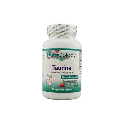 Nutricology - Taurine 500 mg. - 100 Vegetarian Capsules