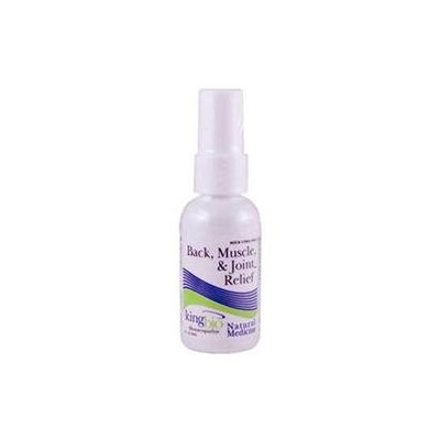 King Bio Homeopathic Back Neck Muscle and Joint Relief - 2 fl oz