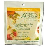 tures Alchemy Nature's Alchemy Aromatherapy Herbal Mineral Baths Joyful Heart - 3 oz