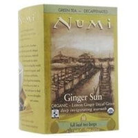 Numi Organic Tea Decaf Ginger Lemon - 16 Tea Bags