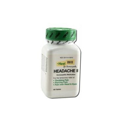 Heel BHI Headache II Homeopathic Medication - 100 Tablets