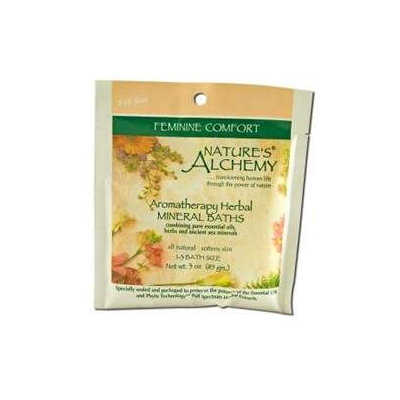 tures Alchemy Nature's Alchemy Aromatherapy Herbal Mineral Baths Feminine Comfort - 3 oz